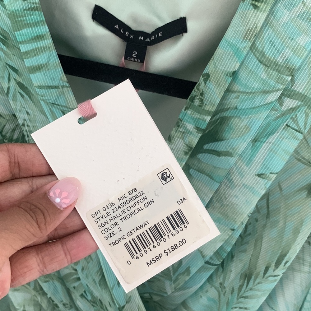 Alex Marie Maxi Ruffle Dress - Picture 8 of 9